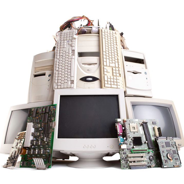 shutterstock_150993371 Piled Up Technology Devices